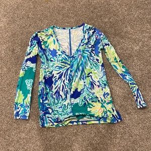 Lilly Pulitzer Luxletic long sleeve top